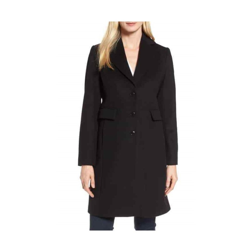 Kristen Blake Black Trench Coat